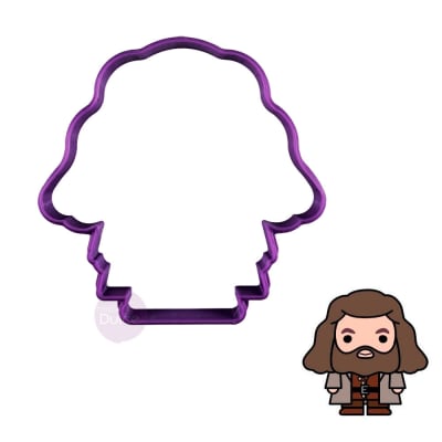Cortador Plástico Rubeus Hagrid1