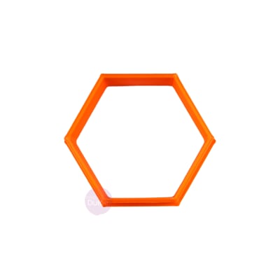 Cortador Plástico Hexágono 5 cm.1
