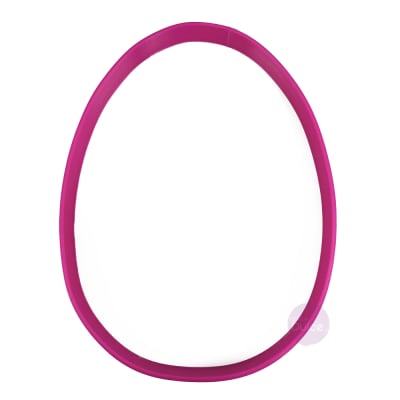 Cortador Plástico Huevo Grande para Stencil1