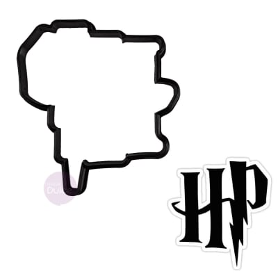 Cortador Plástico Iniciales Harry Potter1