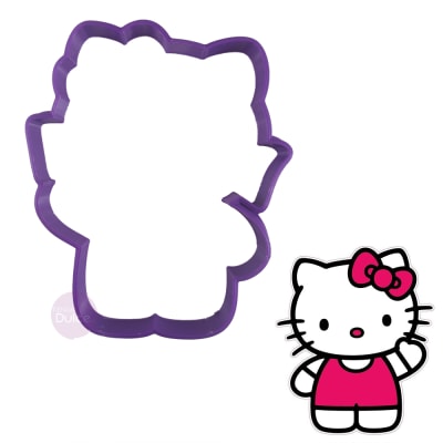 Cortador Plástico Kitty Cuerpo1