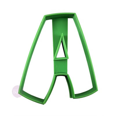 Cortador Plástico Letra A1