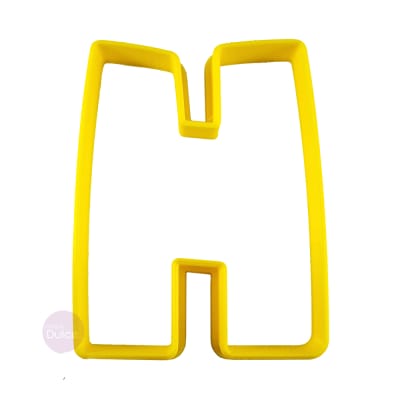 Cortador Plástico Letra H1