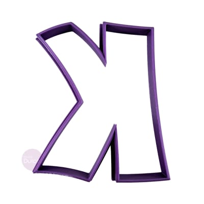 Cortador Plástico Letra K1