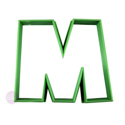 Cortador Plástico Letra M1