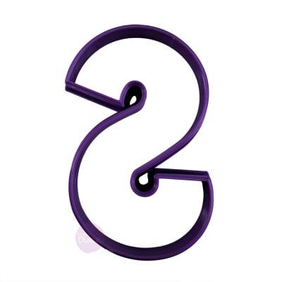 Cortador Plástico Letra S1