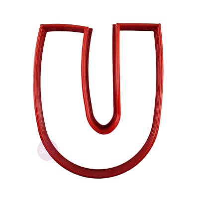 Cortador Plástico Letra U1