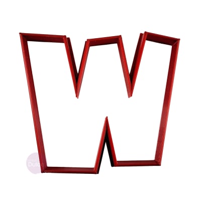 Cortador Plástico Letra W1