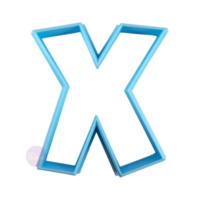 Cortador Plástico Letra X1