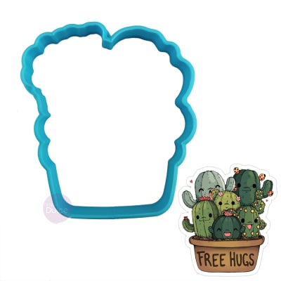 Cortador Plástico Maceta Cactus1