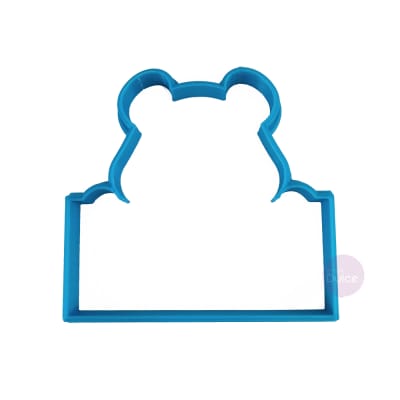 Cortador Plástico Osito con Mensaje1