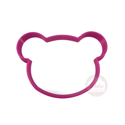 Cortador Plástico Cara de Oso