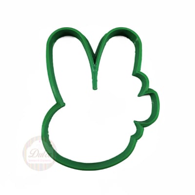 Cortador Plástico Coneja con Flor