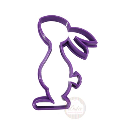 Cortador Plástico Conejo de Perfíl1