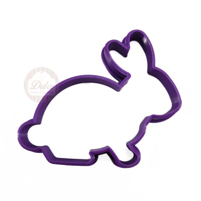 Cortador Plástico Conejo Sentado 2