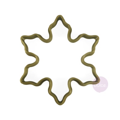 Cortador Plástico Copo de Nieve1