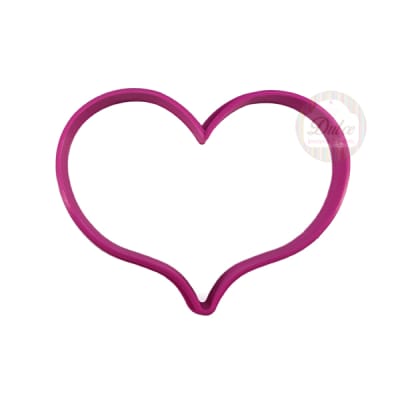 Cortador Plástico Corazón N°11