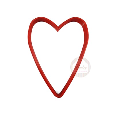 Cortador Plástico Corazón N°2
