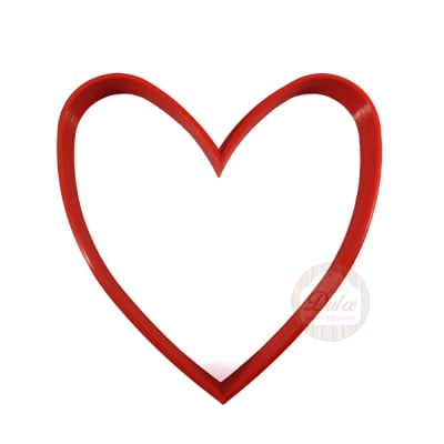 Cortador Plástico Corazón N°3