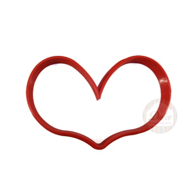 Cortador Plástico Corazón N°4