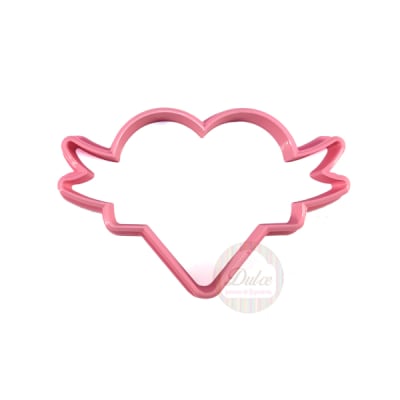 Cortador Plástico Corazón con Mensaje N°1
