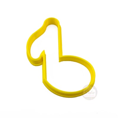 Cortador Plástico Corchea