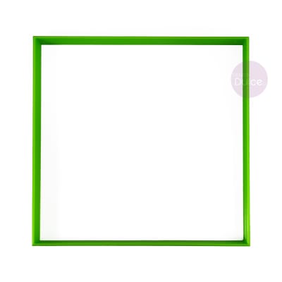 Cortador Plástico Cuadrado Stencil 14x14 cm.1