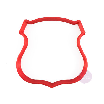 Cortador Plástico Escudo de Chile