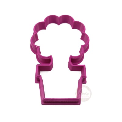 Cortador Plástico Flor Maceta1