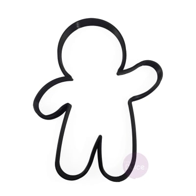 Cortador Galletón Hombre de Jengibre Plástico1