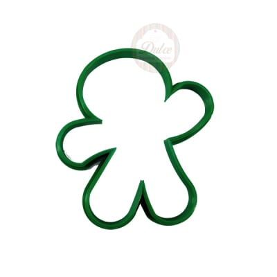 Cortador Plástico Hombre de Jengibre Saludando