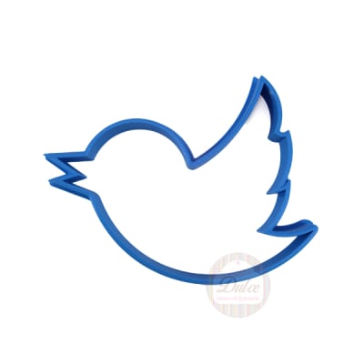 Cortador Plástico Pajarito Twitter1