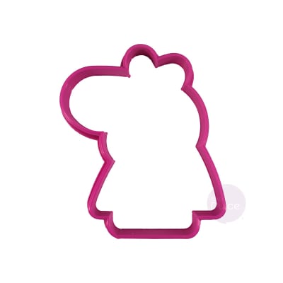 Cortador Plástico Peppa Pig