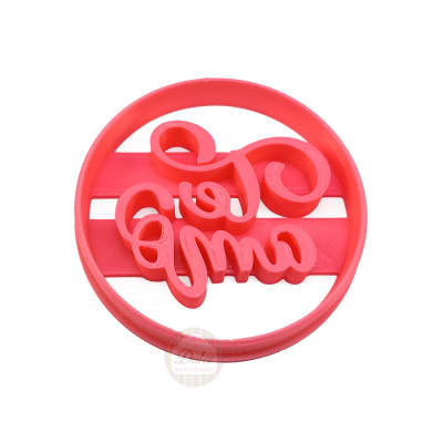 Cortador Plástico Te Amo1