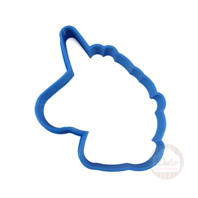 Cortador Plástico Unicornio Perfil1