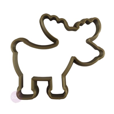 Cortador Plástico Reno Navidad