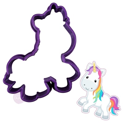 Cortador Plástico Unicornio N°3