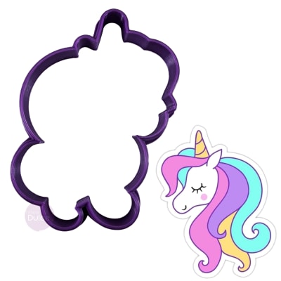 Cortador Plástico Unicornio N°41