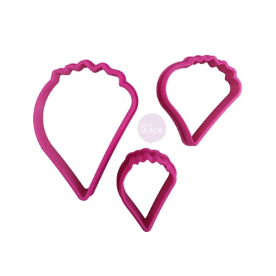 Cortador Plástico Hibisco 3 Piezas1