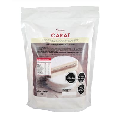 Chocolate Carat Coverliq Alfajor Blanco 1 kg