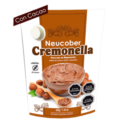 Cremonella Crema de Cacao, Leche y Avellanas Neucober 650 gr.