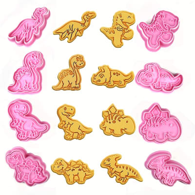 Set Cortador Marcador Dinosaurios N°1 - 8 Diseños