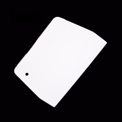 Paleta, Espatula o Cortador Plástico Blanco 19,5 cm.1