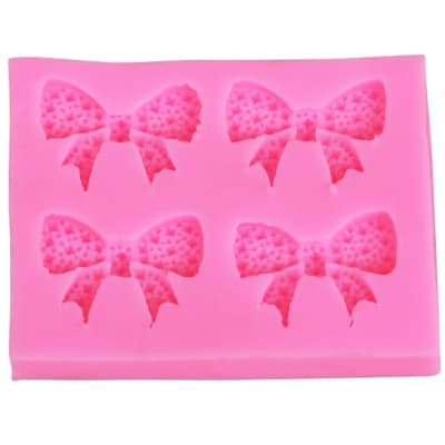 Molde Fondant 4 Cintas Silicona2