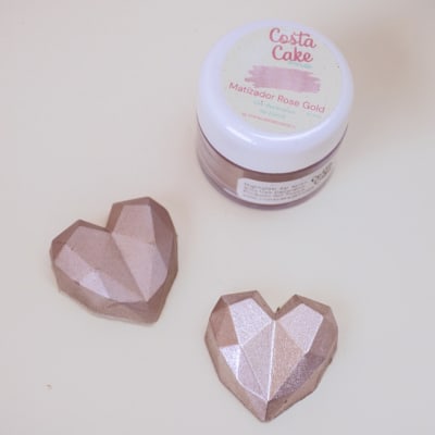 Polvo Nacarado Rose-Gold Costa Cake 4 gr.