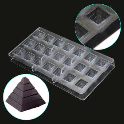 Molde Acrílico Bombón Piramide1