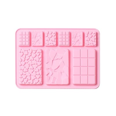 Molde Chocolate Tabletas Surtidas Silicona1