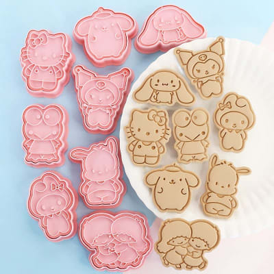 Set Cortador Marcador Sanrio N°2 - 8 Diseños