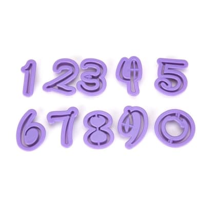 Cortadores Números Disney 10 Piezas2