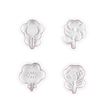 Cortador con Expulsor Flores Varias 1 - 4 Piezas1